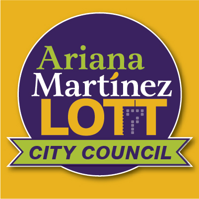 Ariana Martinez Lott for City Council campaign logo